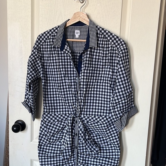 3/$30 EUC gap x Sarah Jessica Parker vintage style cotton poplin dress in size S - Picture 3 of 6